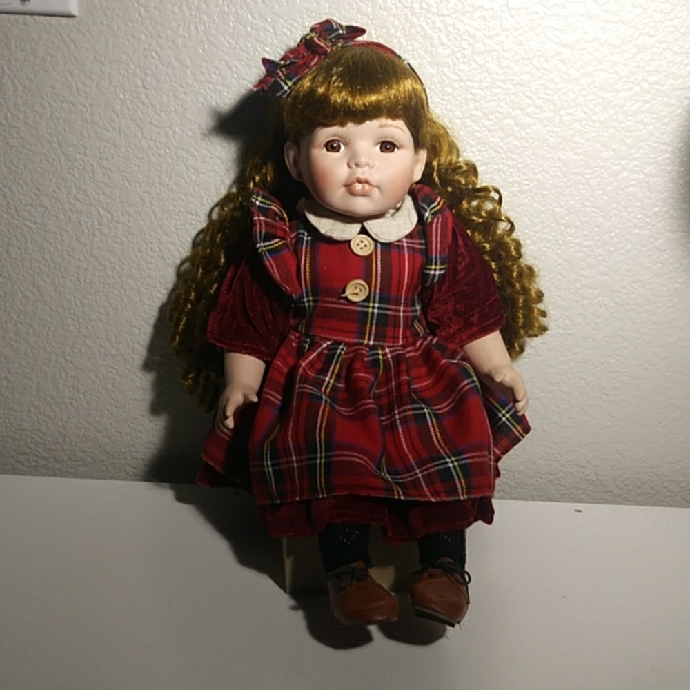 Topp Collection Porcelain Doll - Picture 2 of 6